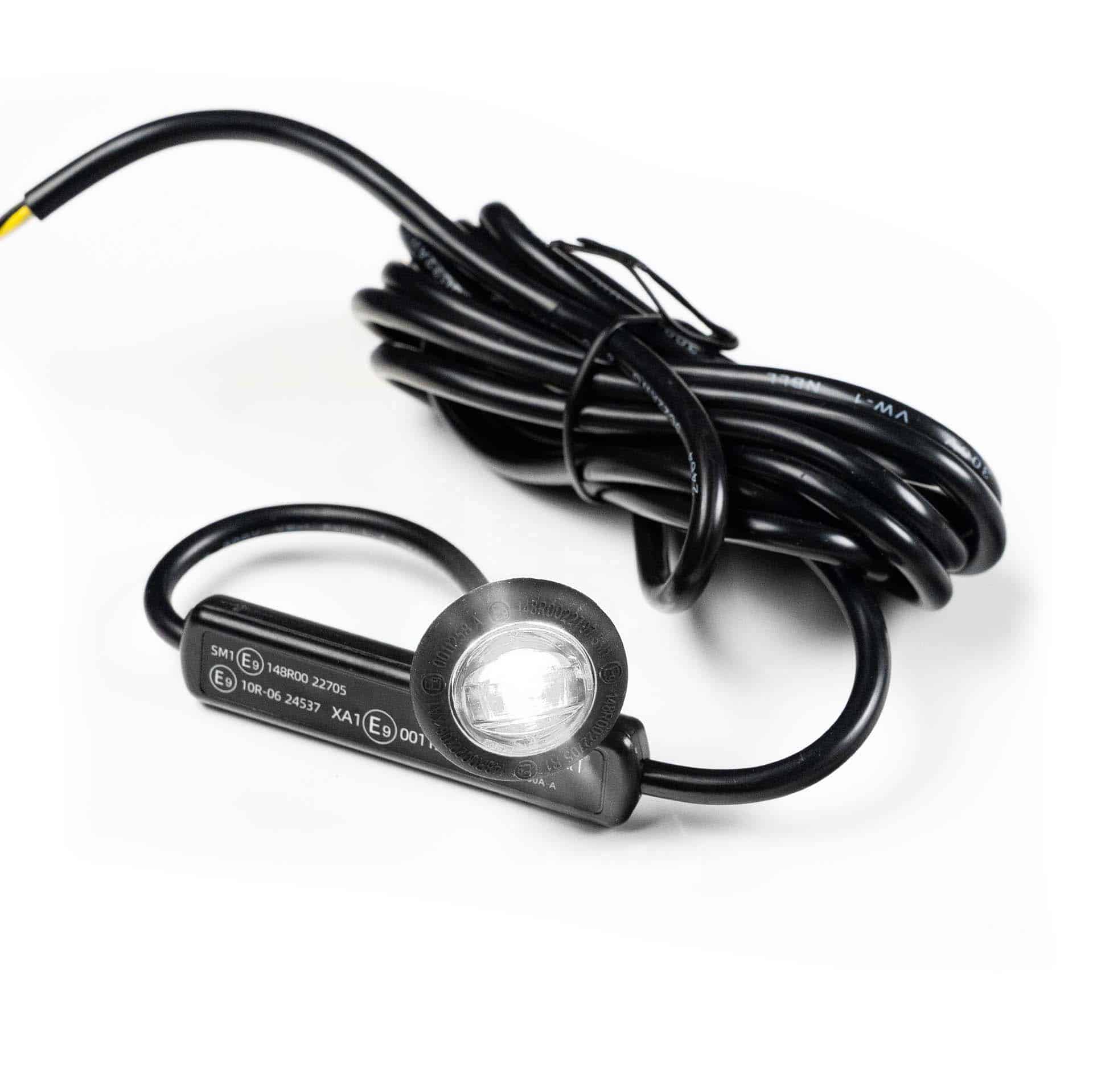 LED markeerlicht rood/wit/amber 12-24v 200cm kabel-MV-4500RWA-2M-5