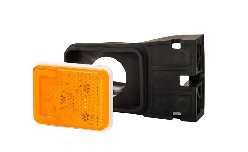 LED markeringslicht Amber | 12-24v | 50cm. kabel | MV-3550A-MV-3550A-4