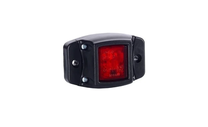 LED markeringslicht Rood | 12-24v | 50cm. kabel | MV-4100R-MV-4100R