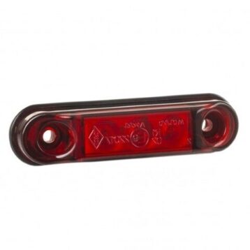 LED markeringslicht Rood | 12-24v | 50cm. kabel | MV-4300R-MV-4300R