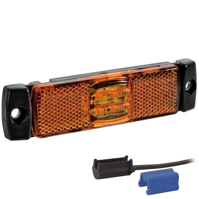 LED markeringslicht amber | 12-24v | 0