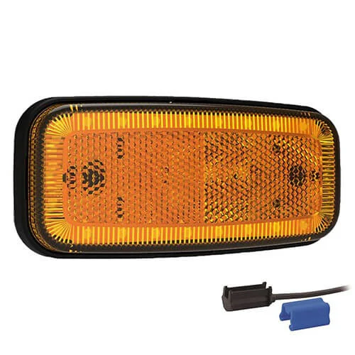 LED markeringslicht amber | 12-24v | 0