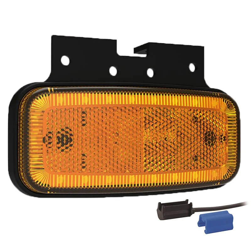 LED markeringslicht amber | 12-24v | 0