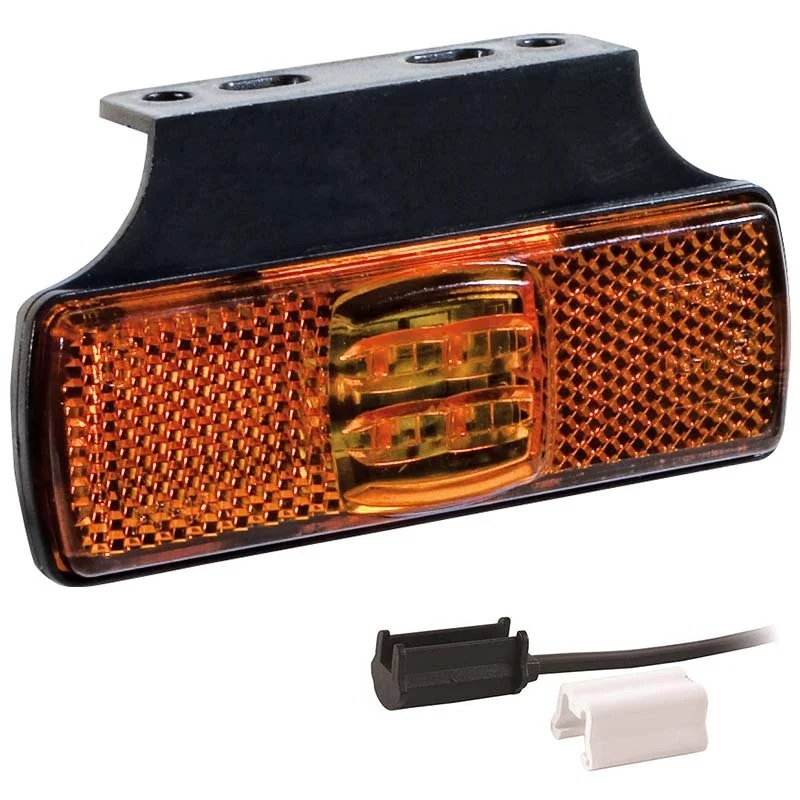 LED markeringslicht amber | 12-24v | 1