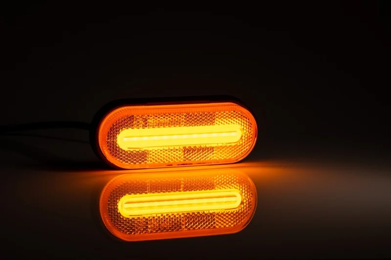 LED markeringslicht amber | 12-24v | 1