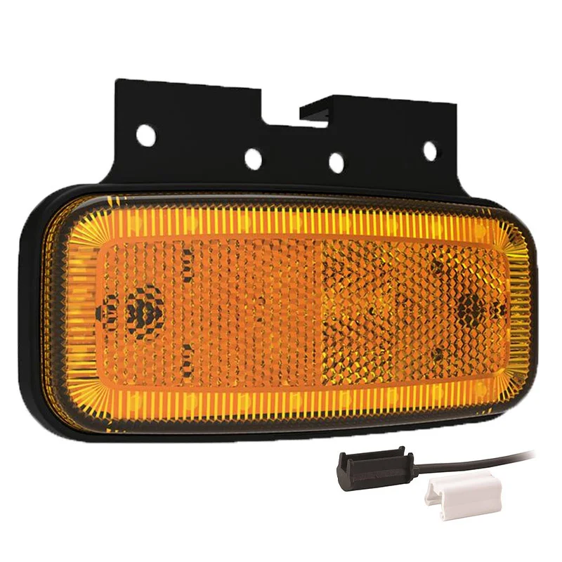 LED markeringslicht amber | 12-24v | 1