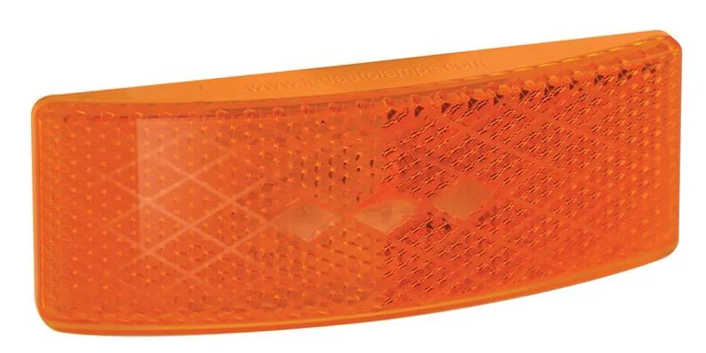 LED markeringslicht amber | 12-24v | 35cm. kabel | EU38AM-EU38AM