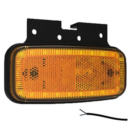 LED markeringslicht amber | 12-24v | 50cm. kabel | MV-1250A-MV-1250A