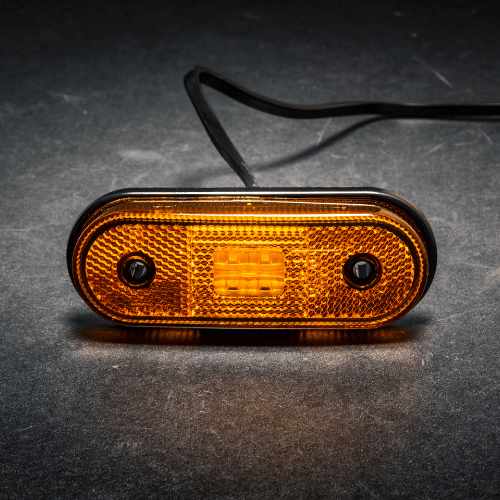 LED markeringslicht amber | 12-24v | 50cm. kabel | MV-1400A-MV-1400A-3