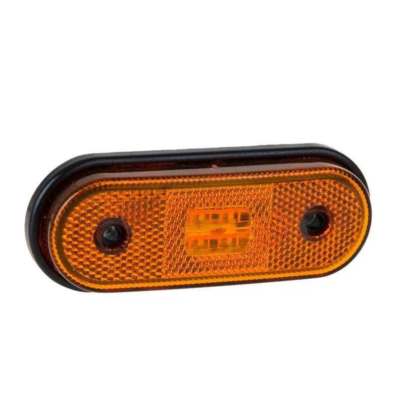 LED markeringslicht amber | 12-24v | 50cm. kabel | MV-1400A-MV-1400A-5