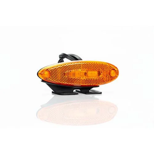 LED markeringslicht amber | 12-24v | 50cm. kabel | MV-1950A-MV-1950A