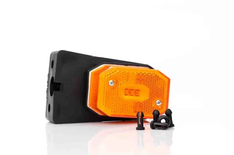 LED markeringslicht amber | 12-24v | 50cm. kabel | MV-2750A-MV-2750A-2