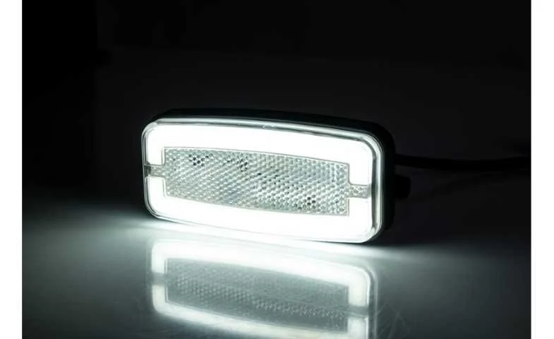 LED markeringslicht amber | 12-24v | 50cm. kabel | MV-4900W-MV-4900W-5