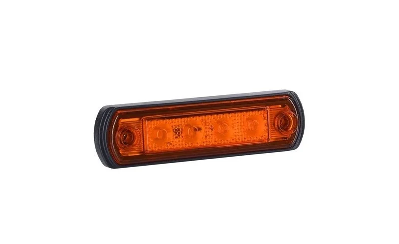 LED markeringslicht amber | 12-24v | 50cm. kabel | MV-5200A-MV-5200A