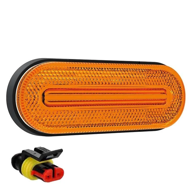 LED markeringslicht amber 12-36V 1