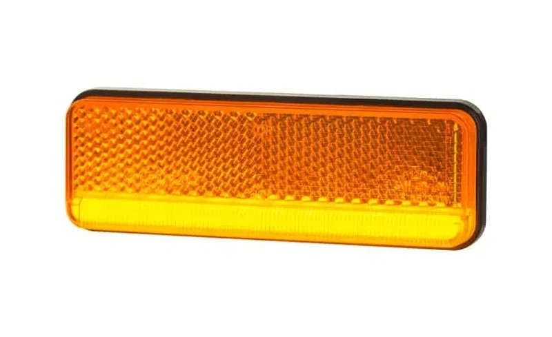 LED markeringslicht neon amber | 12-24v | 50cm. kabel | MV-3200A-MV-3200A