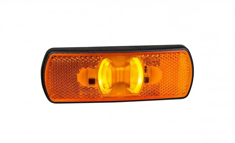 LED markeringslicht neon amber | 12-24v | 50cm. kabel | MV-3300A-MV-3300A