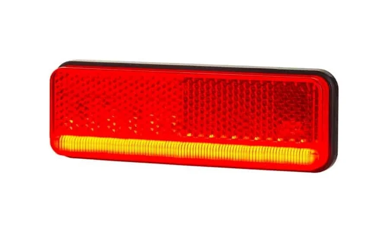 LED markeringslicht neon rood | 12-24v | 50cm. kabel | MV-3200R-MV-3200R