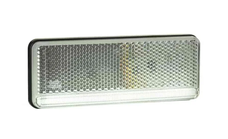 LED markeringslicht neon wit | 12-24v | 50cm. kabel | MV-3200HW-MV-3200HW