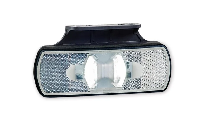 LED markeringslicht neon wit met beugel | 12-24v | 50cm. kabel | MV-3350W-MV-3350W-2