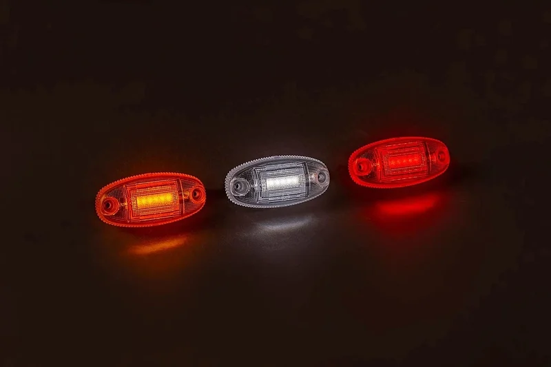 LED markeringslicht rood 12-24v 15cm kabel | MV-6800R-MV-6800R-6