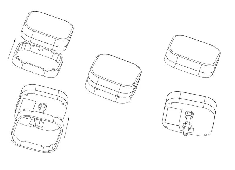 LED markeringslicht rood | 12-24v | 50cm. kabel | M10MV-900R-M10MV-900R-4