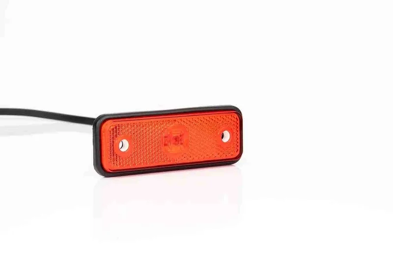 LED markeringslicht rood || 12-24v | 50cm. kabel | MV-2900R-MV-2900R