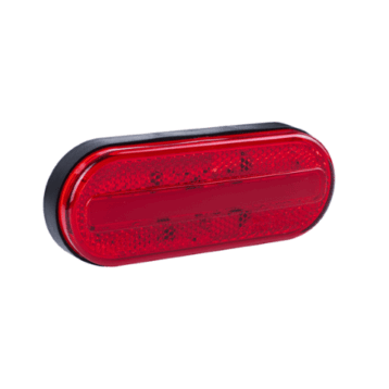 LED markeringslicht rood | 12-24v | 50cm. kabel | MV-5000R-MV-5000R