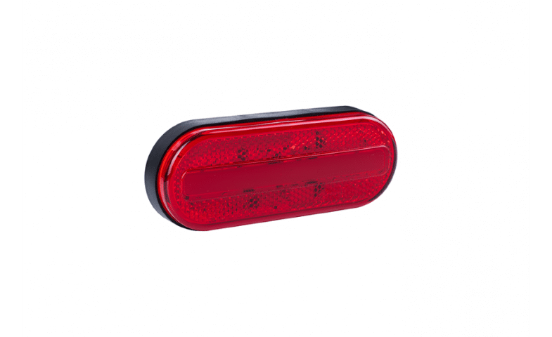 LED markeringslicht rood | 12-24v | 50cm. kabel | MV-5000R-MV-5000R