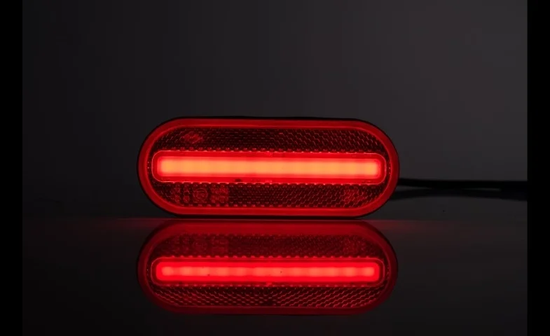 LED markeringslicht rood | 12-24v | 50cm. kabel | MV-5000R-MV-5000R-5