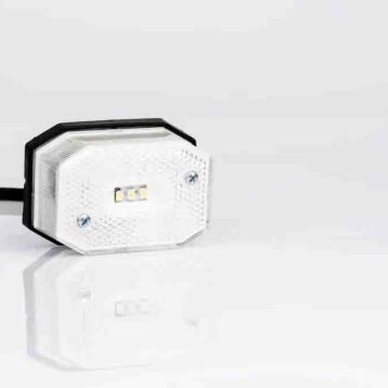 LED markeringslicht wit 12-24v 0