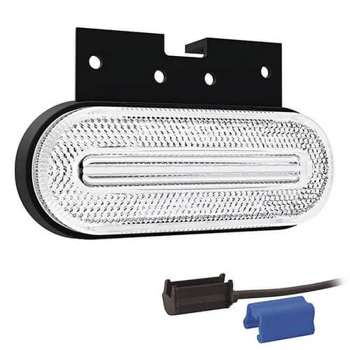 LED markeringslicht wit | 12-24v | 0