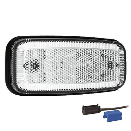 LED markeringslicht wit | 12-24v | 0