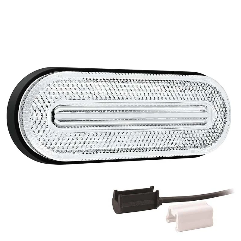 LED markeringslicht wit | 12-24v | 1