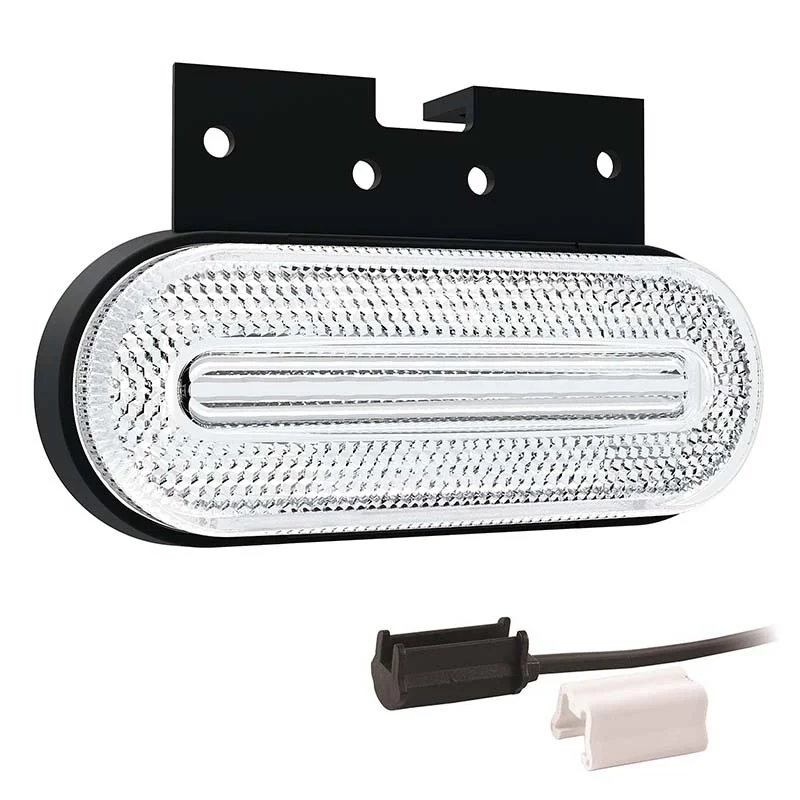 LED markeringslicht wit | 12-24v | 1