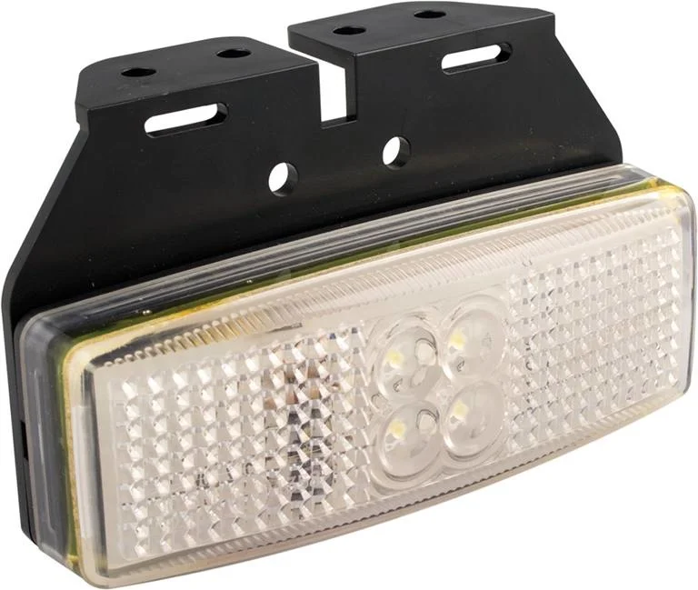 LED markeringslicht wit | 12-24v | 20cm. kabel | 1491WM-1491WM-2