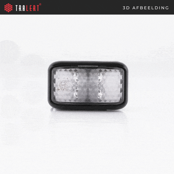 LED markeringslicht wit | 12-24v | 40cm. kabel | 35WME-35WME-3