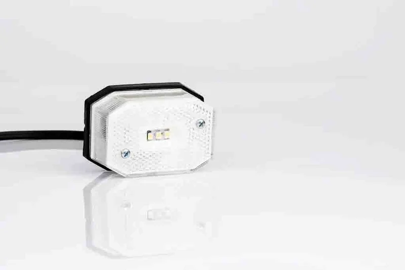 LED markeringslicht wit | 12-24v | 50cm. kabel | MV-2700W-MV-2700W