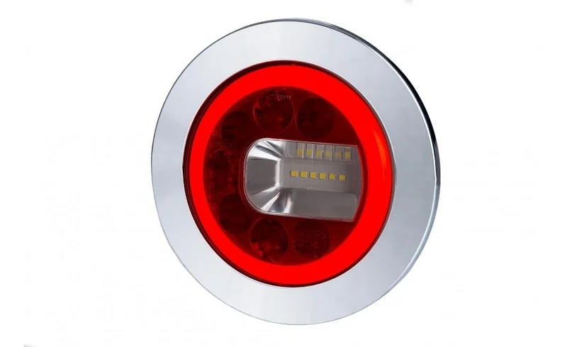 LED mist-achteruitrijlicht rechts 120mm inbouw 12-24v 1