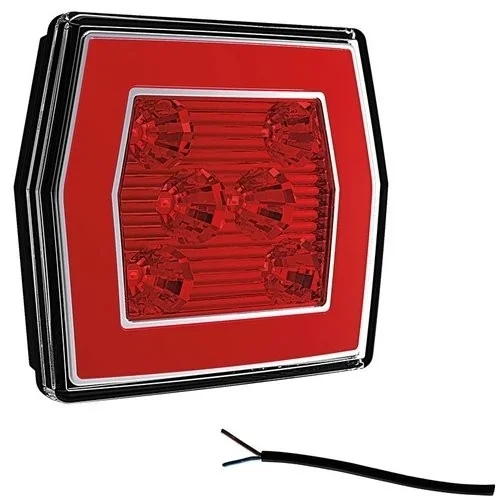 LED mistlicht met achterlicht | 12-36v | 100cm. kabel | V10C2-760-V10C2-760