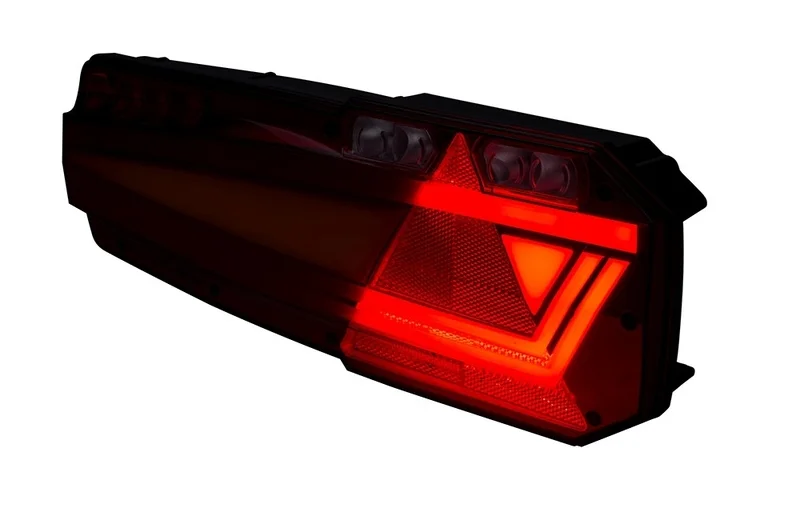 LED neon achterlicht rechts (non-driehoek) 12-24v 1