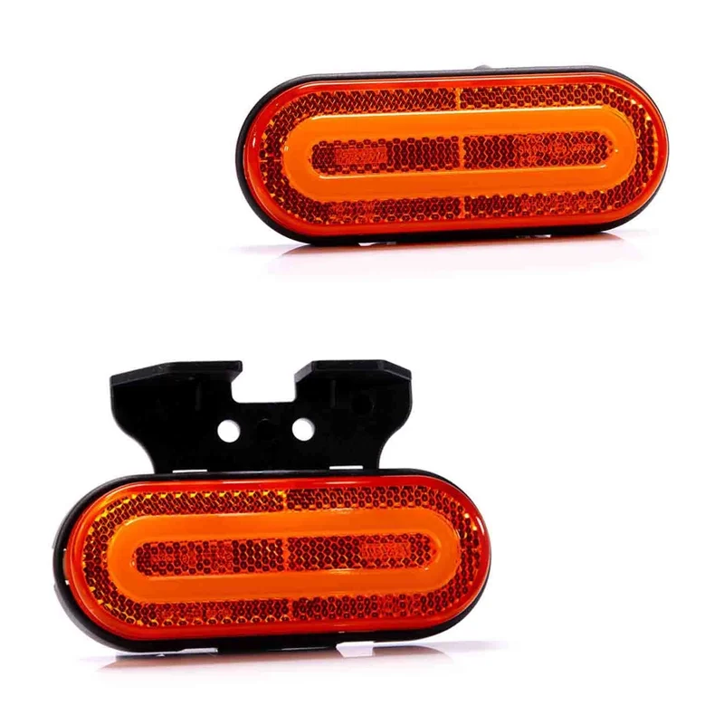 LED neon markeringslicht amber | 12-24v | 50cm. kabel | MV-2200A-MV-2200A