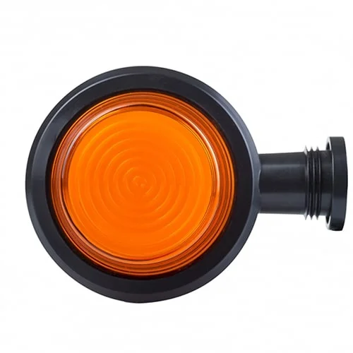 LED pendellamp amber | korte steel | matte lens | 12-24v | MB-1020A-MB-1020A-5