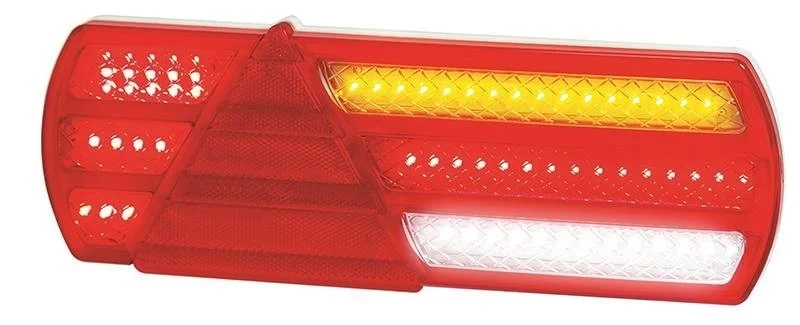 LED slimline achterlicht zonder kentekenverlichting | 12-24v | 40cm. kabel | EU390R-EU390R