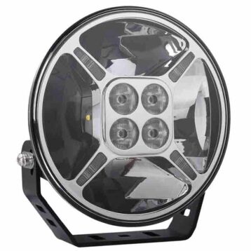 LED verstraler chrome met dagrijverlichting | 12.000 lumen | 9-36v | WD-80120C.1-WD-80120C.1