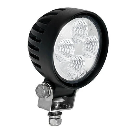 LED werklamp | 12 watt | 800 lumen | 12-24v | Floodbeam zwart | 8312BM-8312BM