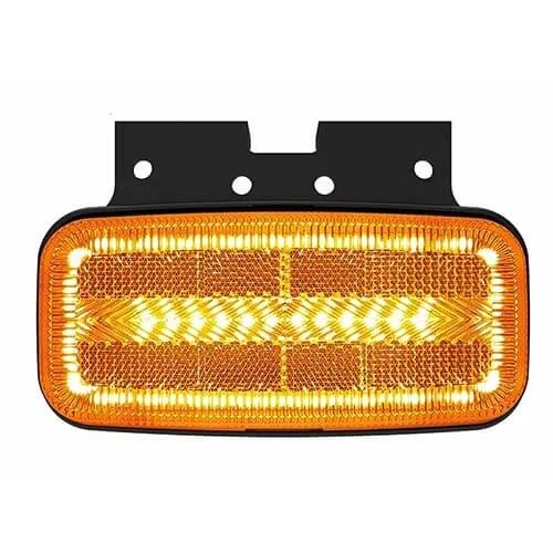 LED zij-markering met knipperlichtfunctie | 12-36v | 50cm. kabel | M10ZK-250A-M10ZK-250A