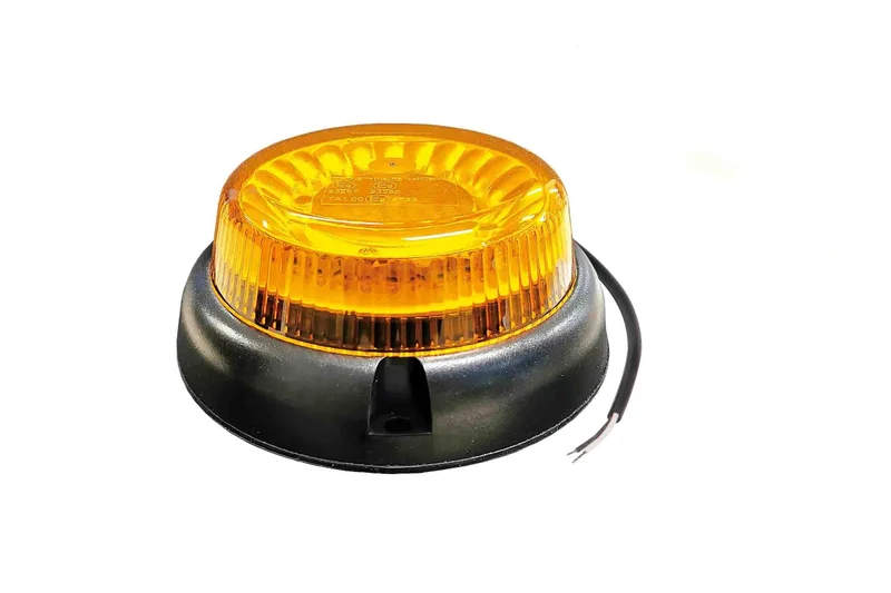 LED zwaailamp | single flash | 12v | R65 | 55V | 1