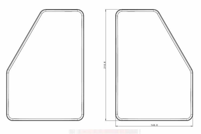 Links | LED achterlicht | canbusProof | driehoek model | 12v | 5-functie 5-PIN | VC-3301B5CAN-VC-3301B5CAN-10