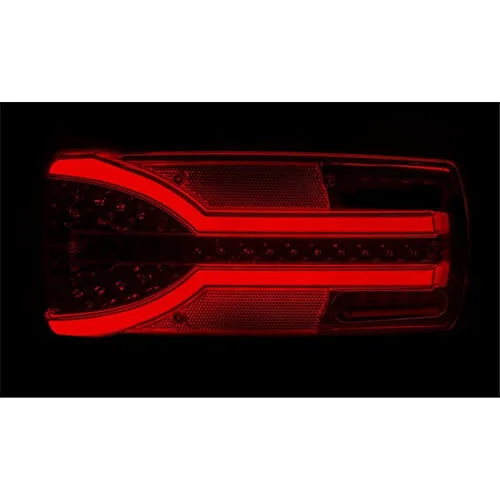 Links | LED achterlicht dynamisch knipperlicht | 12-24v | 150cm. kabel | V14C7-901-V14C7-901-6